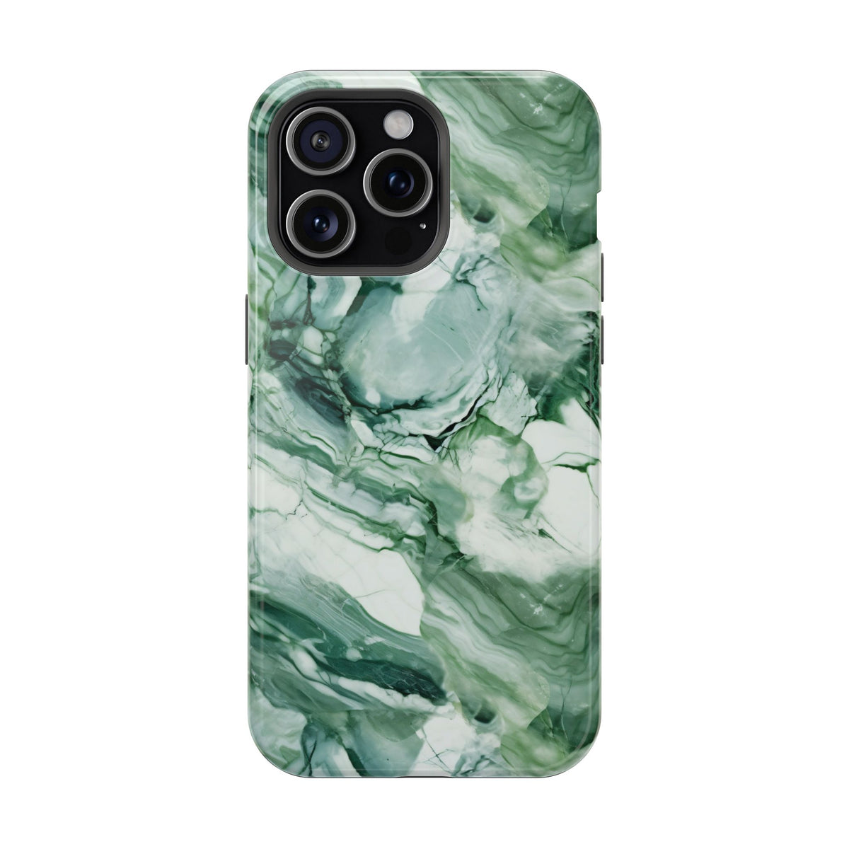 Jade marble MagSafe iPhone case — view 25