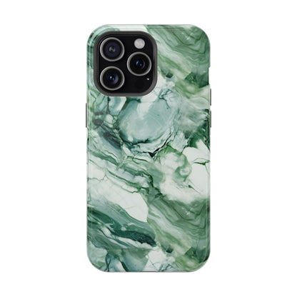 Jade marble MagSafe iPhone case — view 25