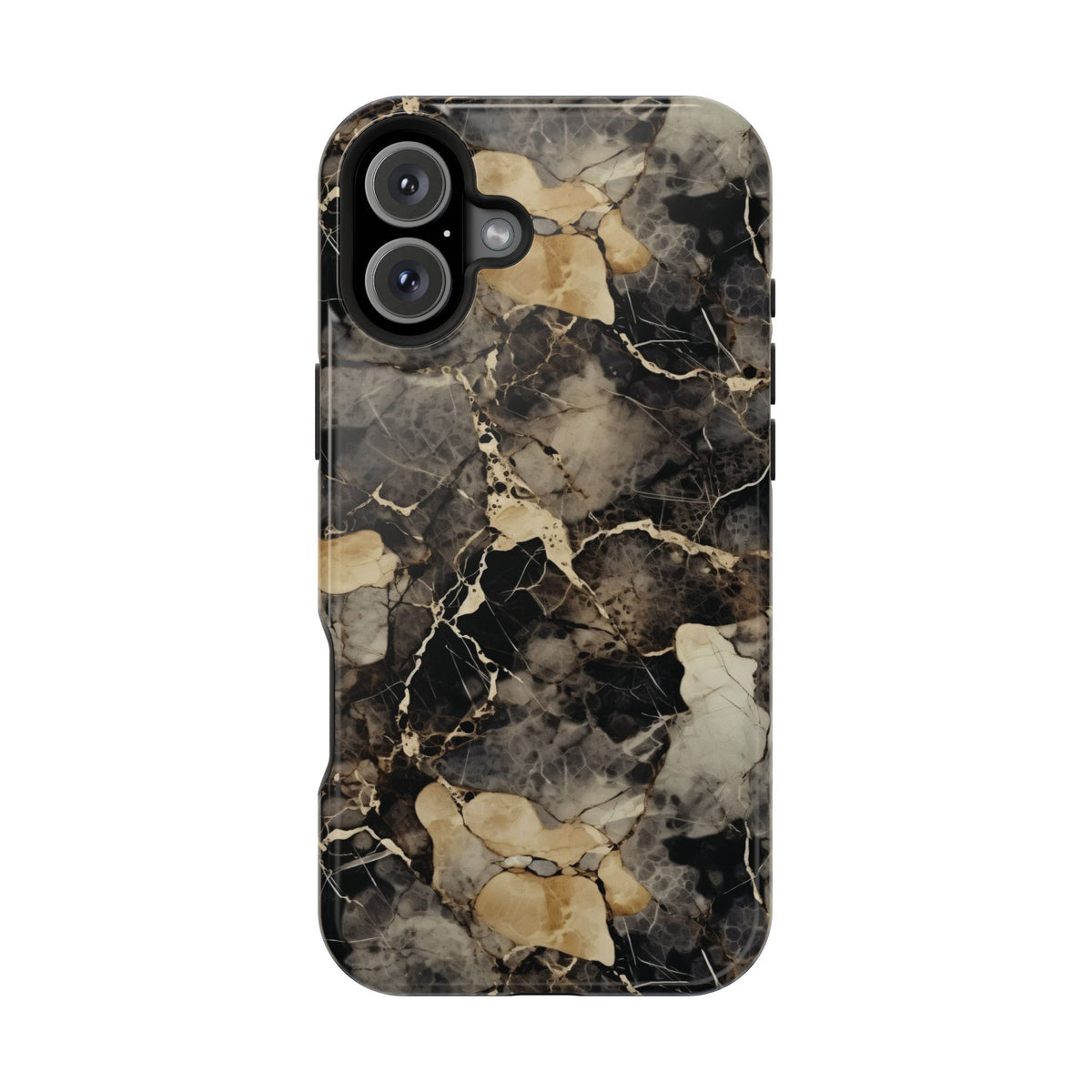 Black and gold marble MagSafe iPhone case — view 17
