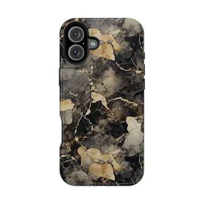 Black and gold marble MagSafe iPhone case — view 17