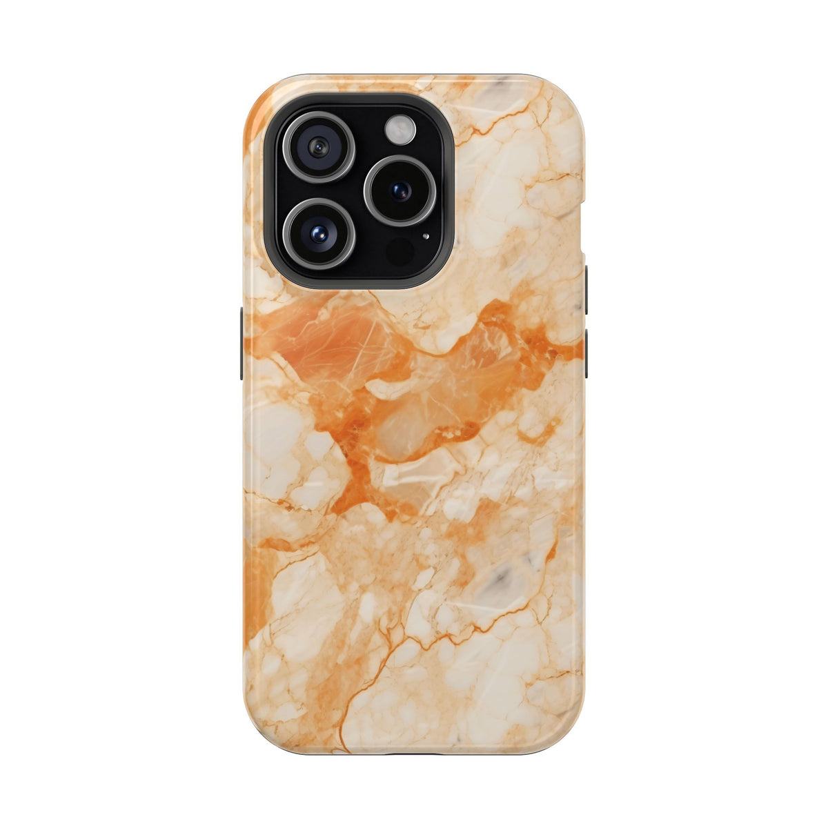 Apricot marble MagSafe iPhone case — view 22