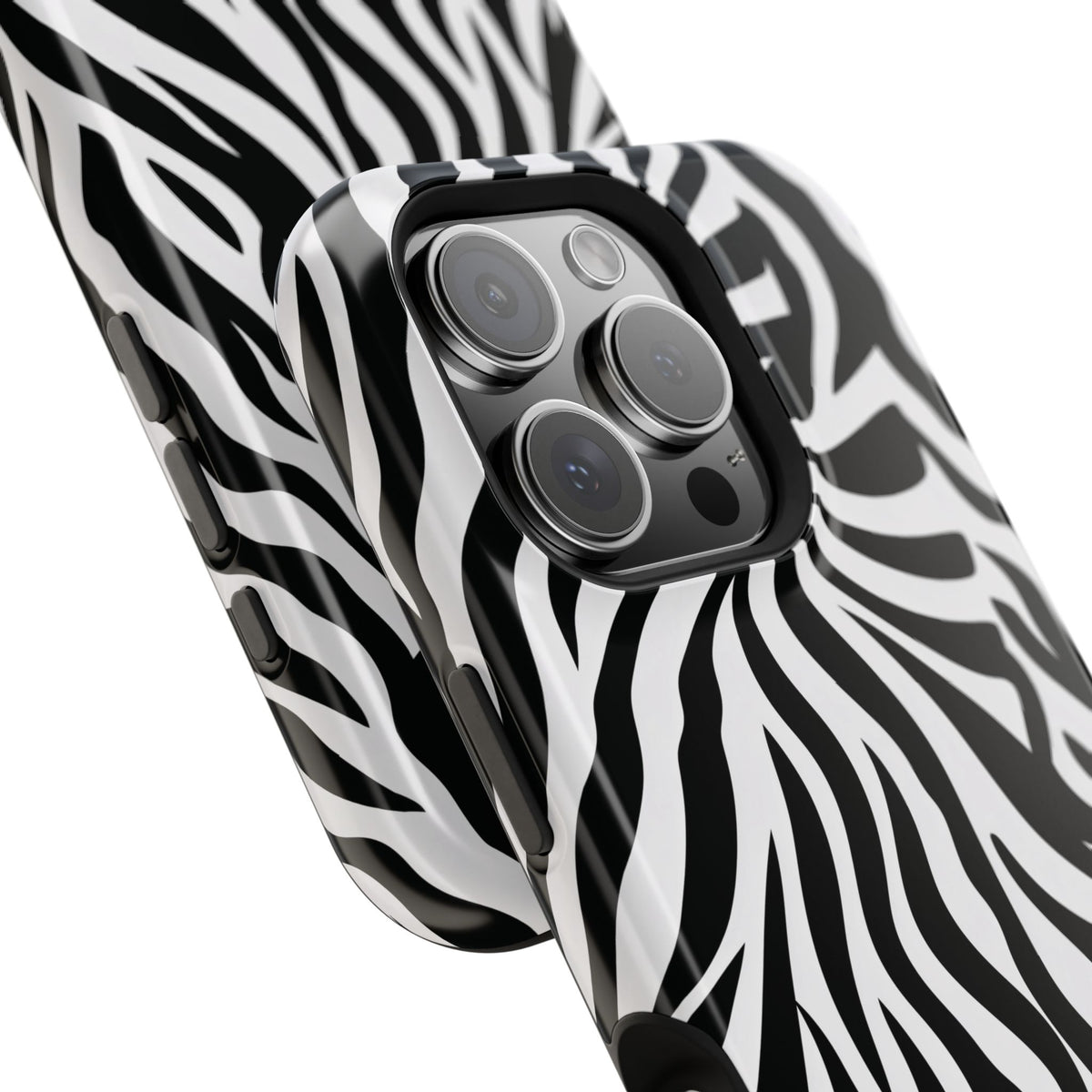 Zebra Stripe Phone Case — MagSafe Compatible