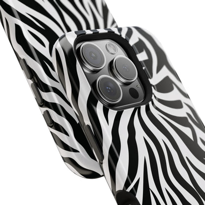Zebra Stripe Phone Case — MagSafe Compatible