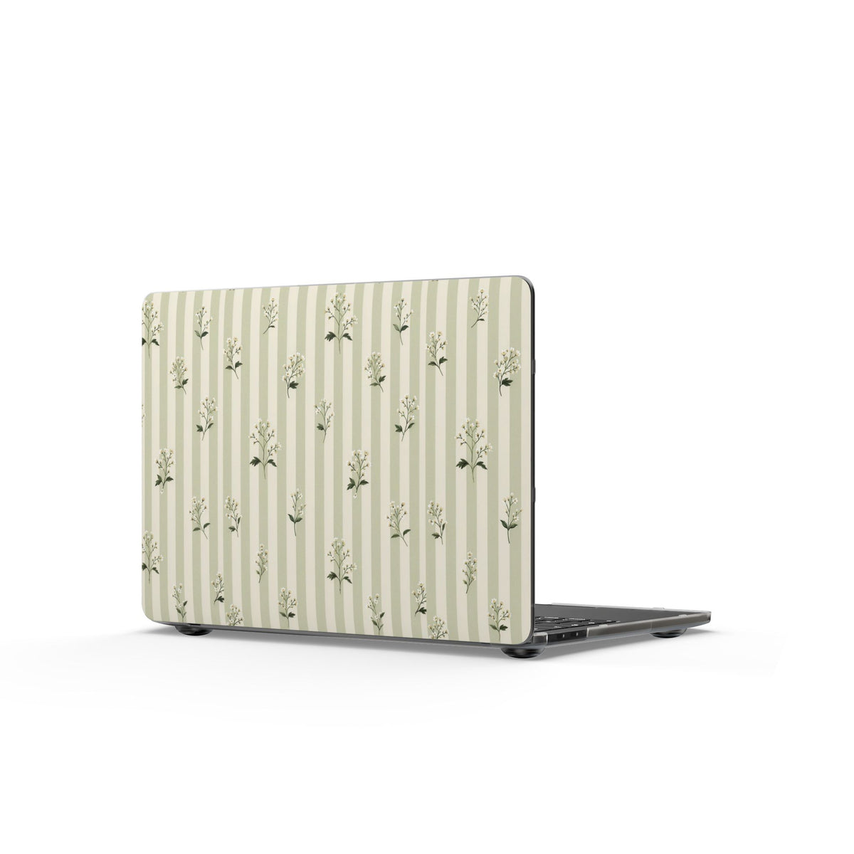 Wildflower Stripe MacBook Case