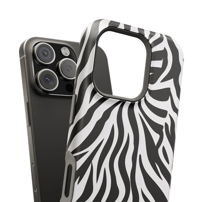 Zebra Stripe Phone Case — MagSafe Compatible