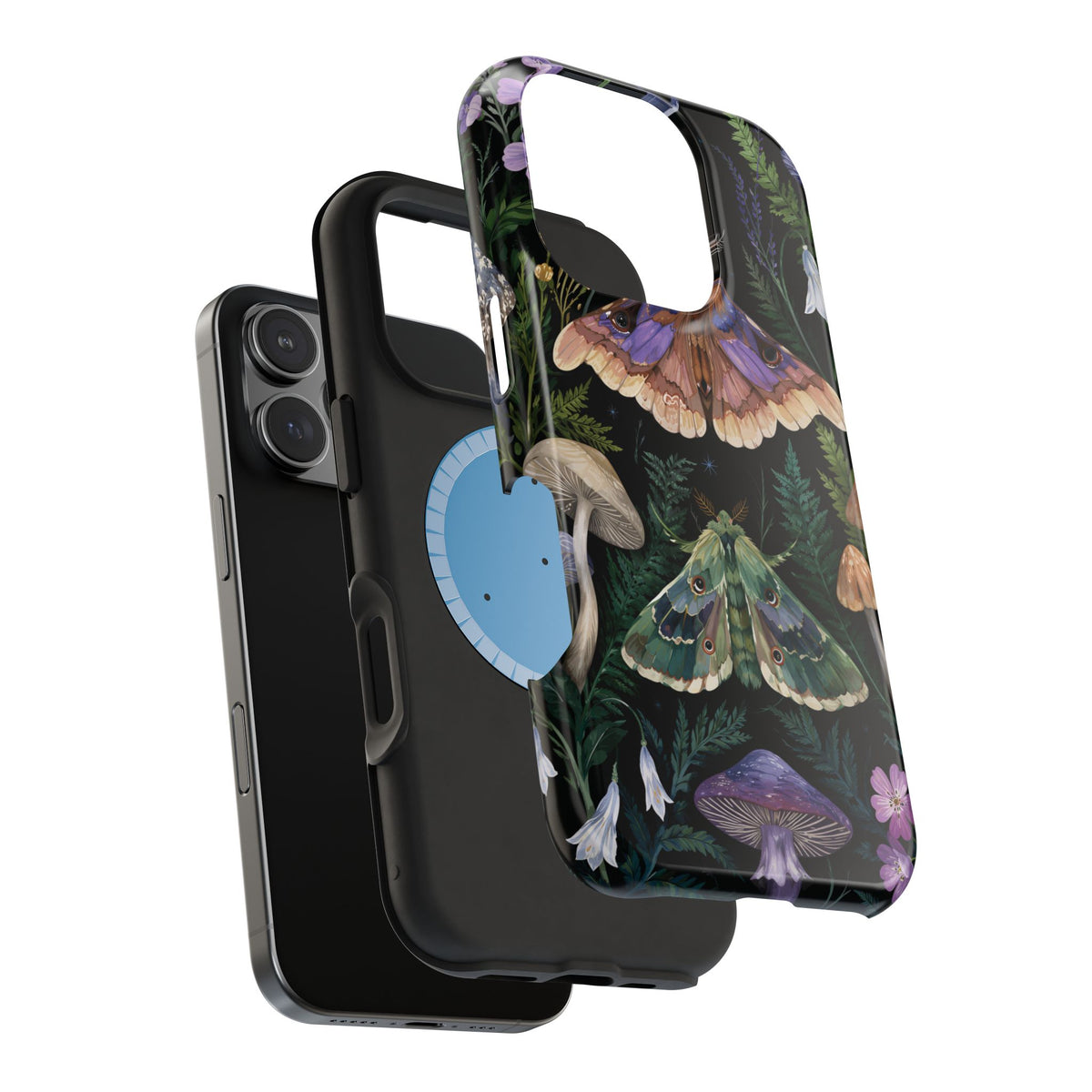 Forest Witch Moth Phone Case — MagSafe Compatible