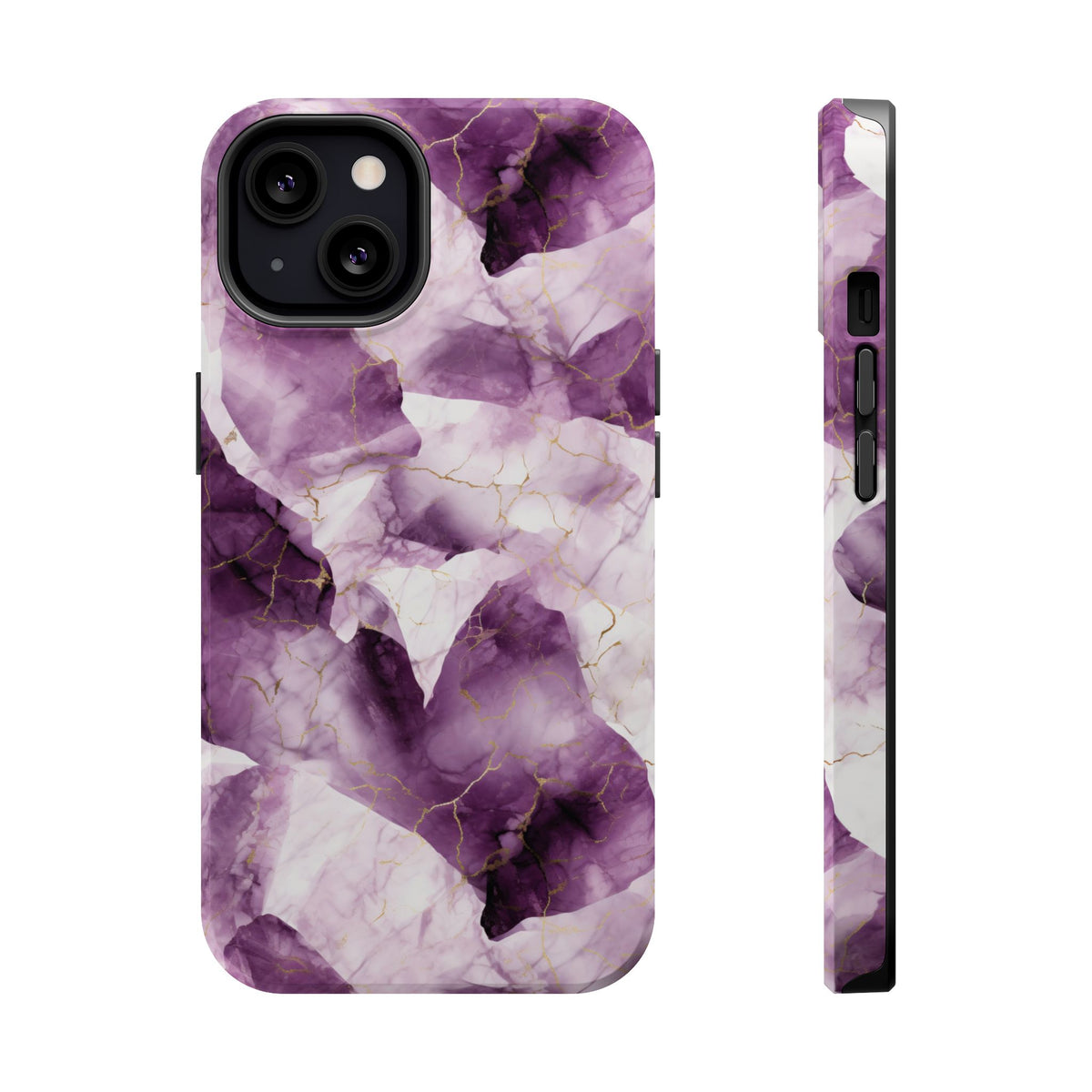 Amethyst marble MagSafe iPhone case — view 18