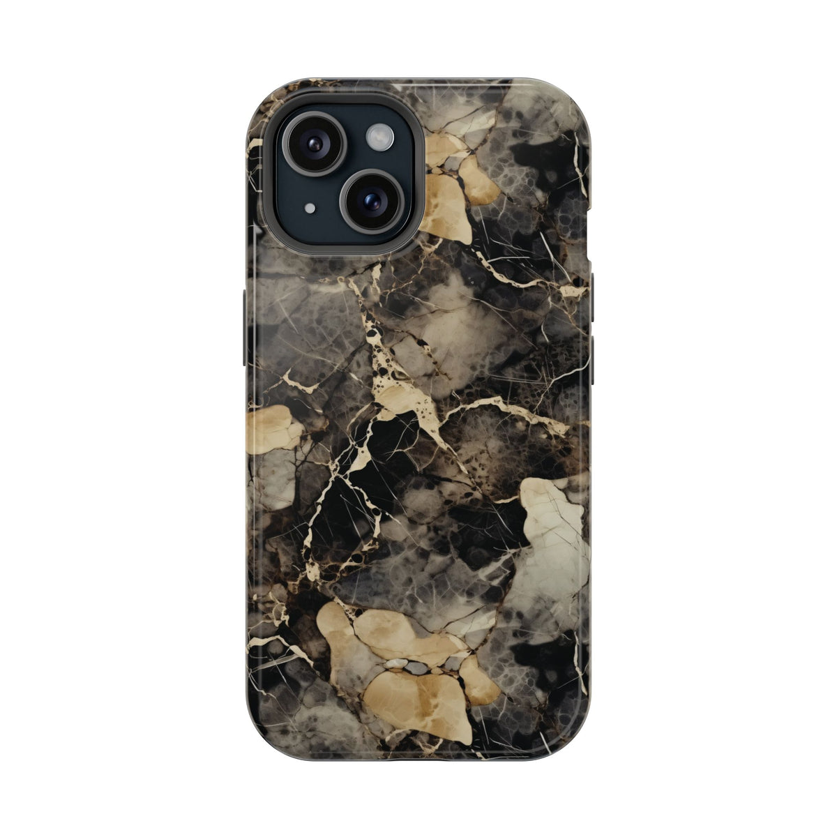 Black and gold marble MagSafe iPhone case — view 13