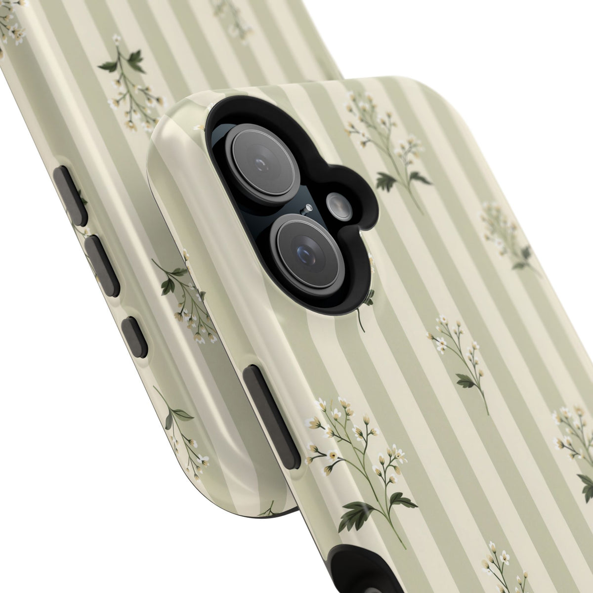 Wildflower Stripe Phone Case — MagSafe Compatible