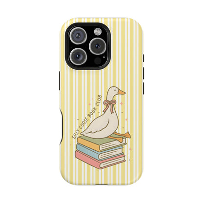 Reading Goose Phone Case — MagSafe Compatible