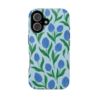Painted Tulip Phone Case — MagSafe Compatible