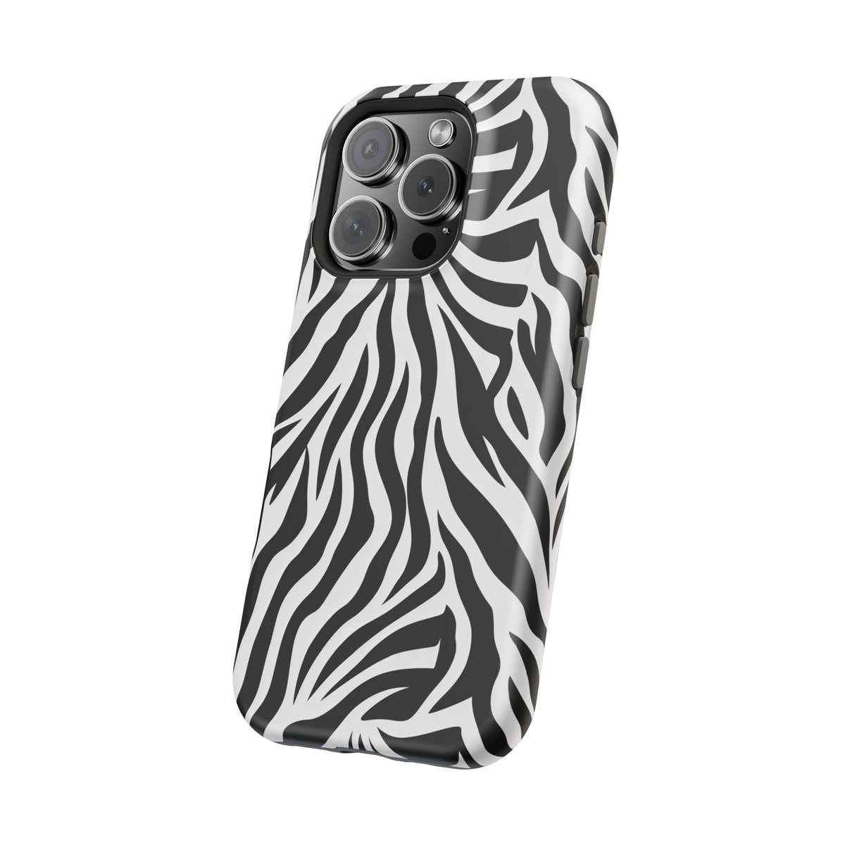 Zebra Stripe Phone Case — MagSafe Compatible
