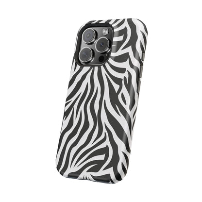 Zebra Stripe Phone Case — MagSafe Compatible