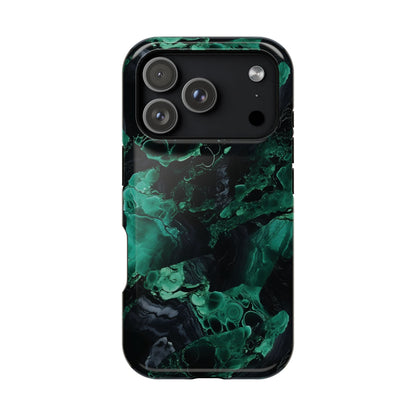 Malachite MagSafe iPhone case — view 29