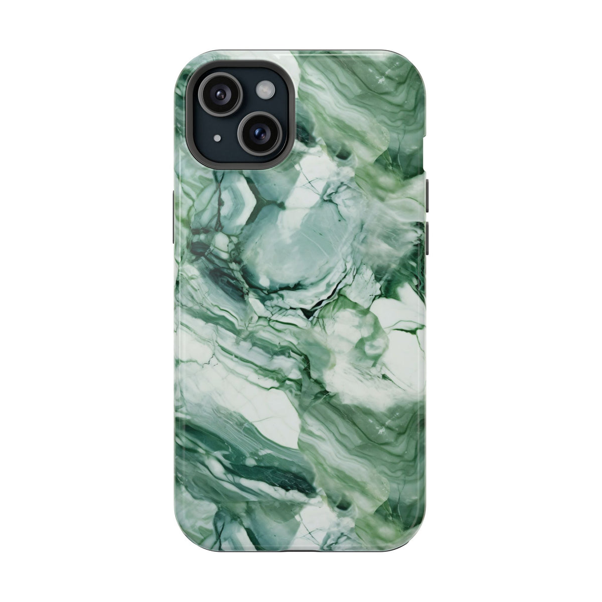Jade marble MagSafe iPhone case — view 24