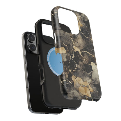 Black and gold marble MagSafe iPhone case — view 31