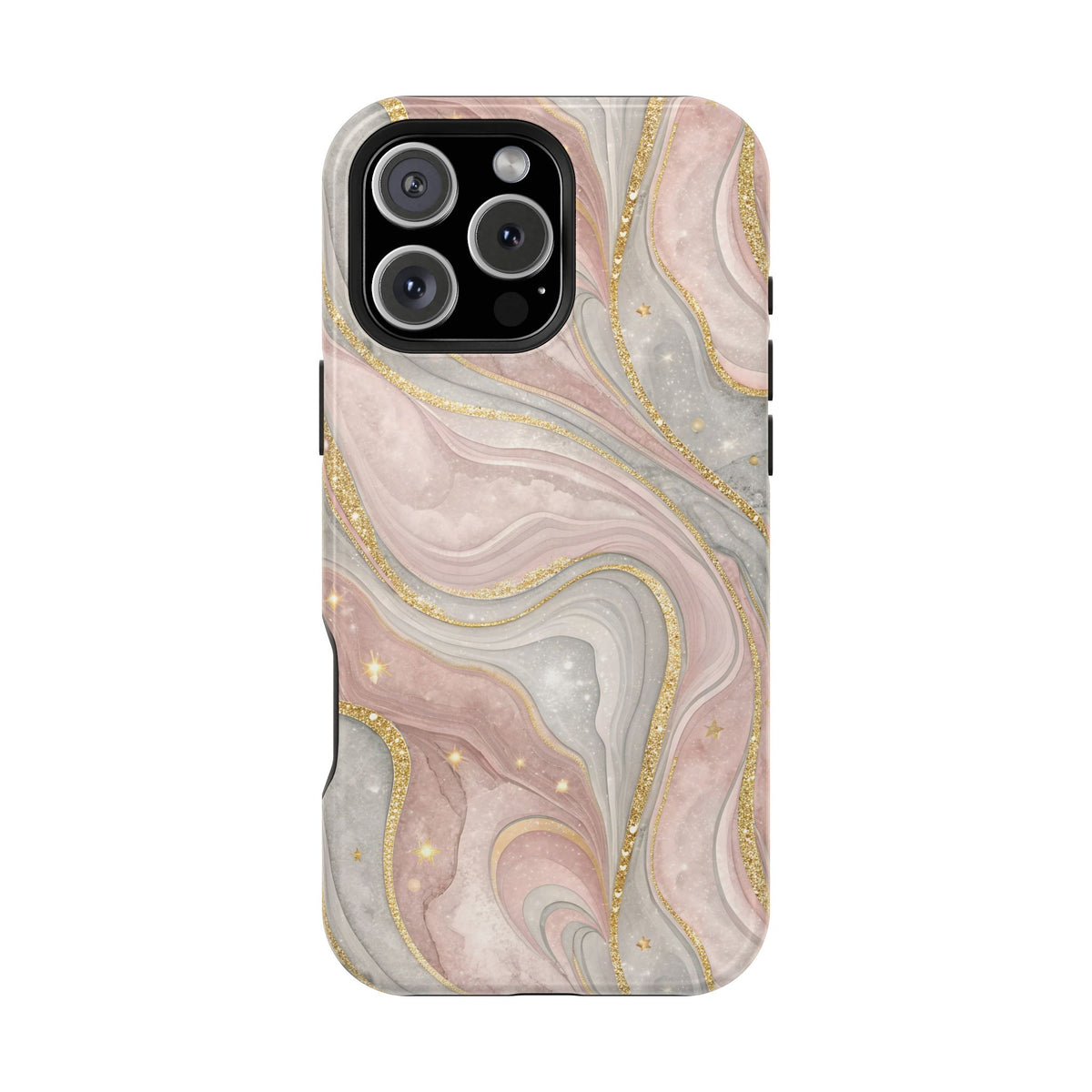 Rose quartz marble MagSafe iPhone case — view 17