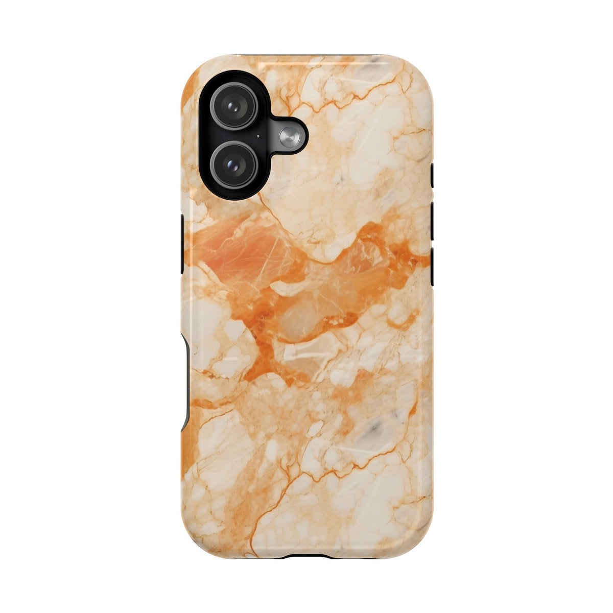 Apricot marble MagSafe iPhone case — view 27
