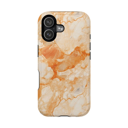 Apricot marble MagSafe iPhone case — view 27