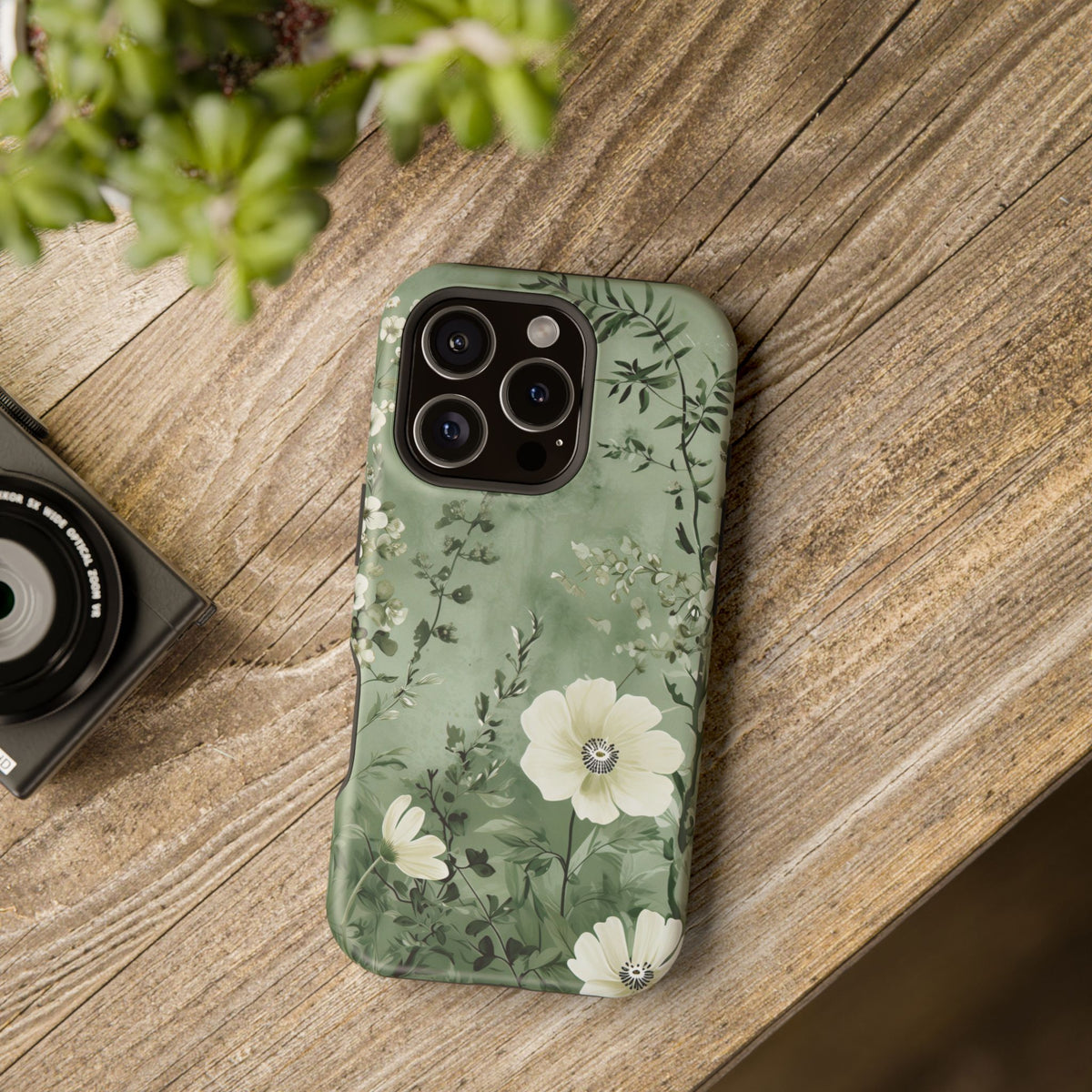 Sage Meadow Phone Case — MagSafe Compatible