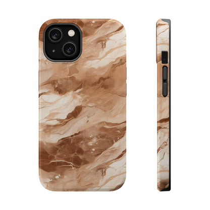 Caramel marble MagSafe iPhone case — view 5