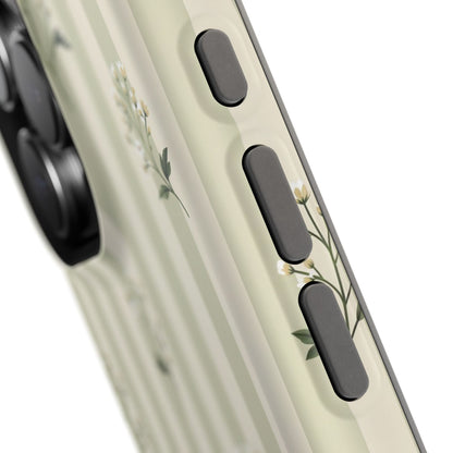 Wildflower Stripe Phone Case — MagSafe Compatible