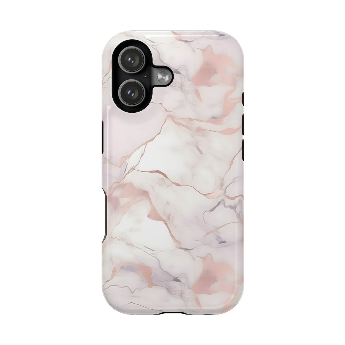 Blush marble MagSafe iPhone case — view 28