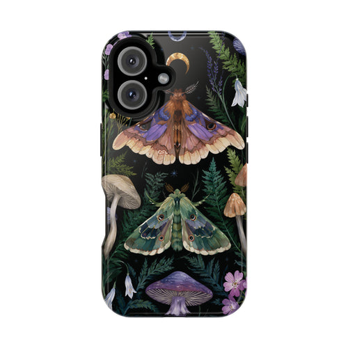 Forest Witch Moth Phone Case — MagSafe Compatible