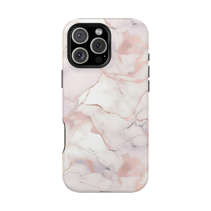 Blush marble MagSafe iPhone case — view 27