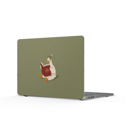 Reading Duck MacBook Case