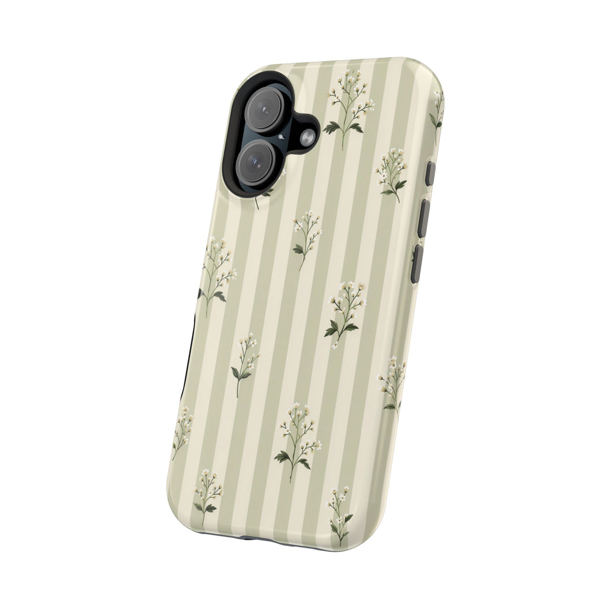 Wildflower Stripe Phone Case — MagSafe Compatible