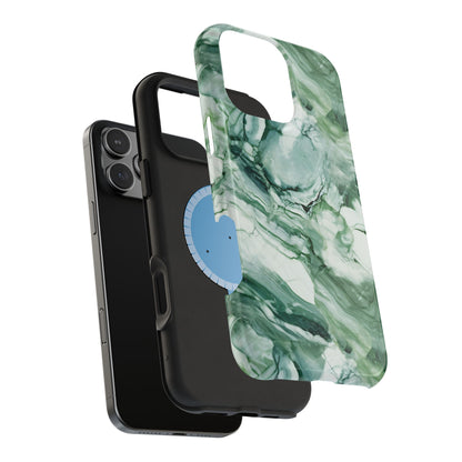 Jade marble MagSafe iPhone case — view 35