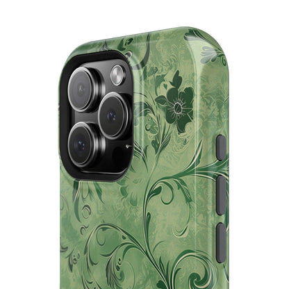 Moss Damask Phone Case — MagSafe Compatible