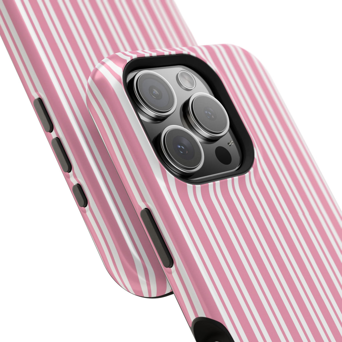 Pink Candy Stripe MagSafe case, seaside awning stripe print