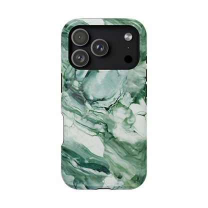 Jade marble MagSafe iPhone case — view 29