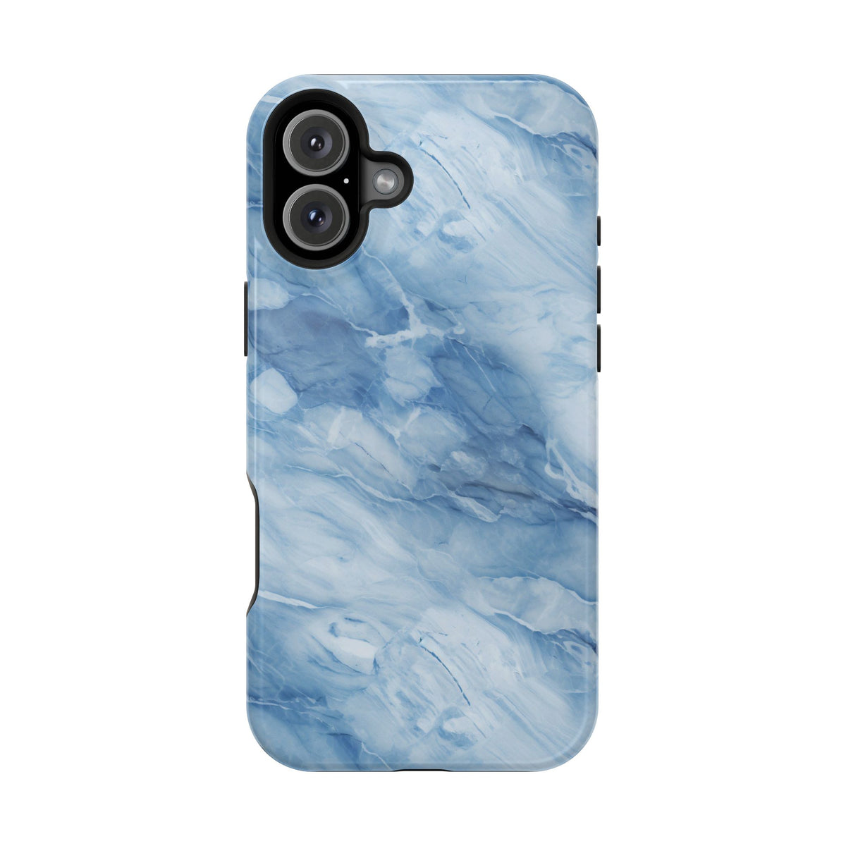 Blue marble MagSafe iPhone case — view 17