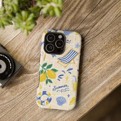 Summer Seaside Phone Case — MagSafe Compatible