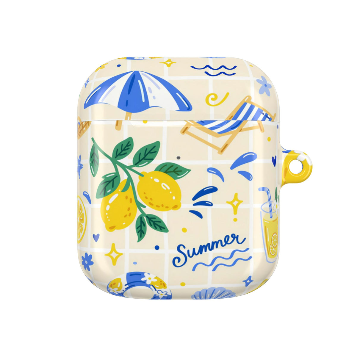Summer Seaside AirPods Case