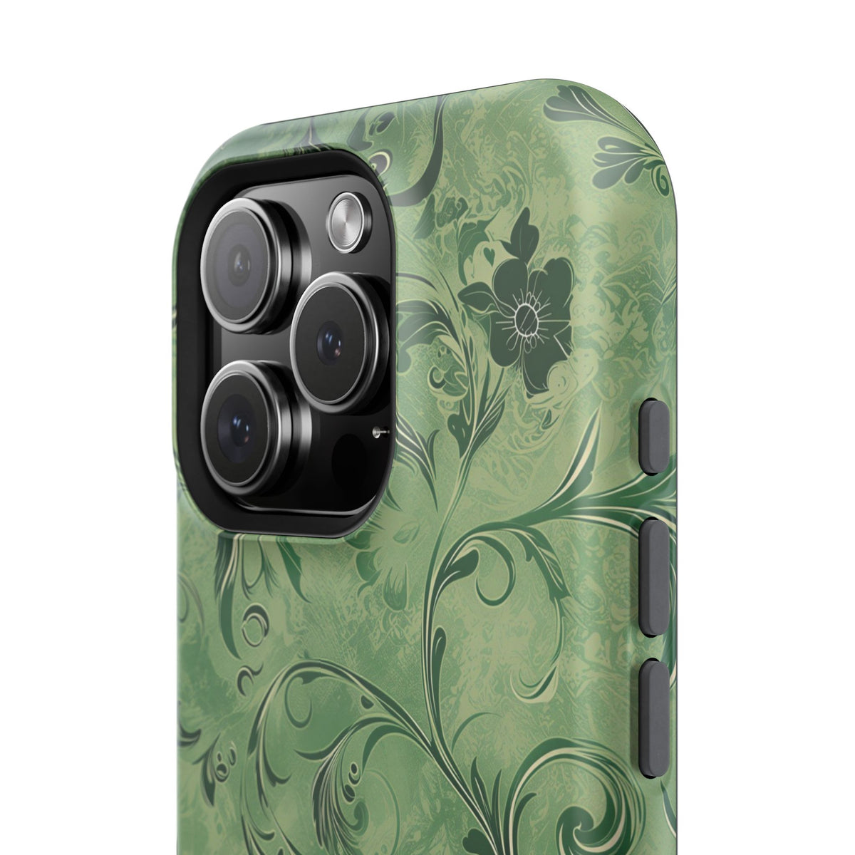 Moss Damask Phone Case — MagSafe Compatible