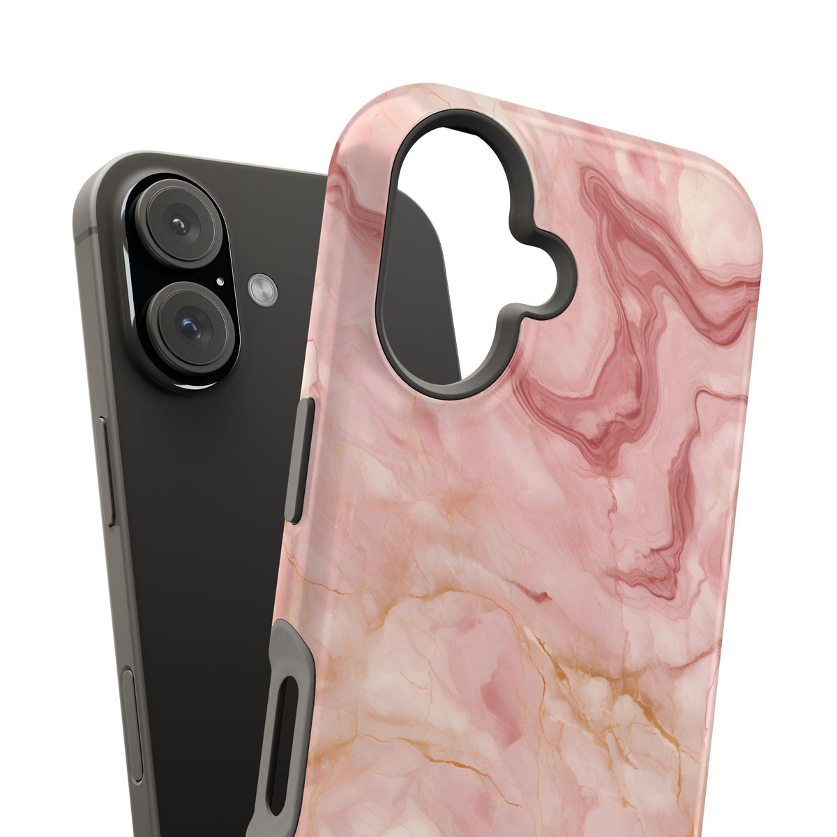 Rose Marble Phone Case — MagSafe Compatible