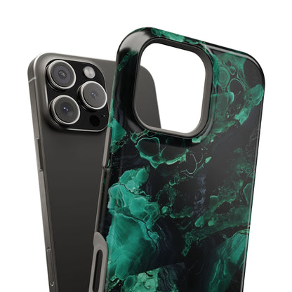 Malachite MagSafe iPhone case — view 11