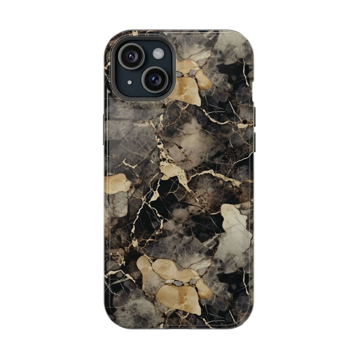 Black and gold marble MagSafe iPhone case — view 15