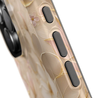 Gilded Magnolia Phone Case — MagSafe Compatible