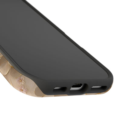 Gilded Magnolia Phone Case — MagSafe Compatible