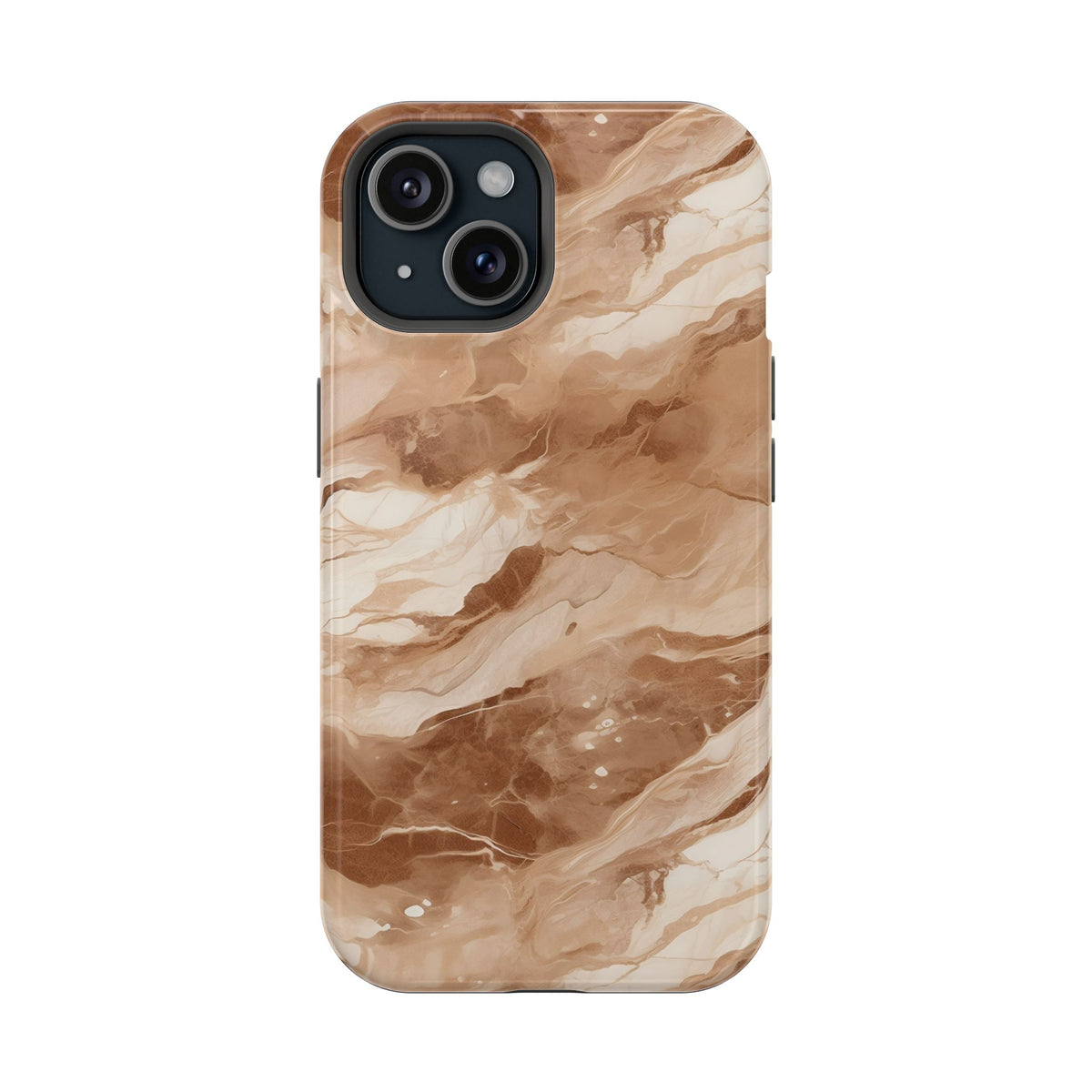 Caramel marble MagSafe iPhone case — view 13