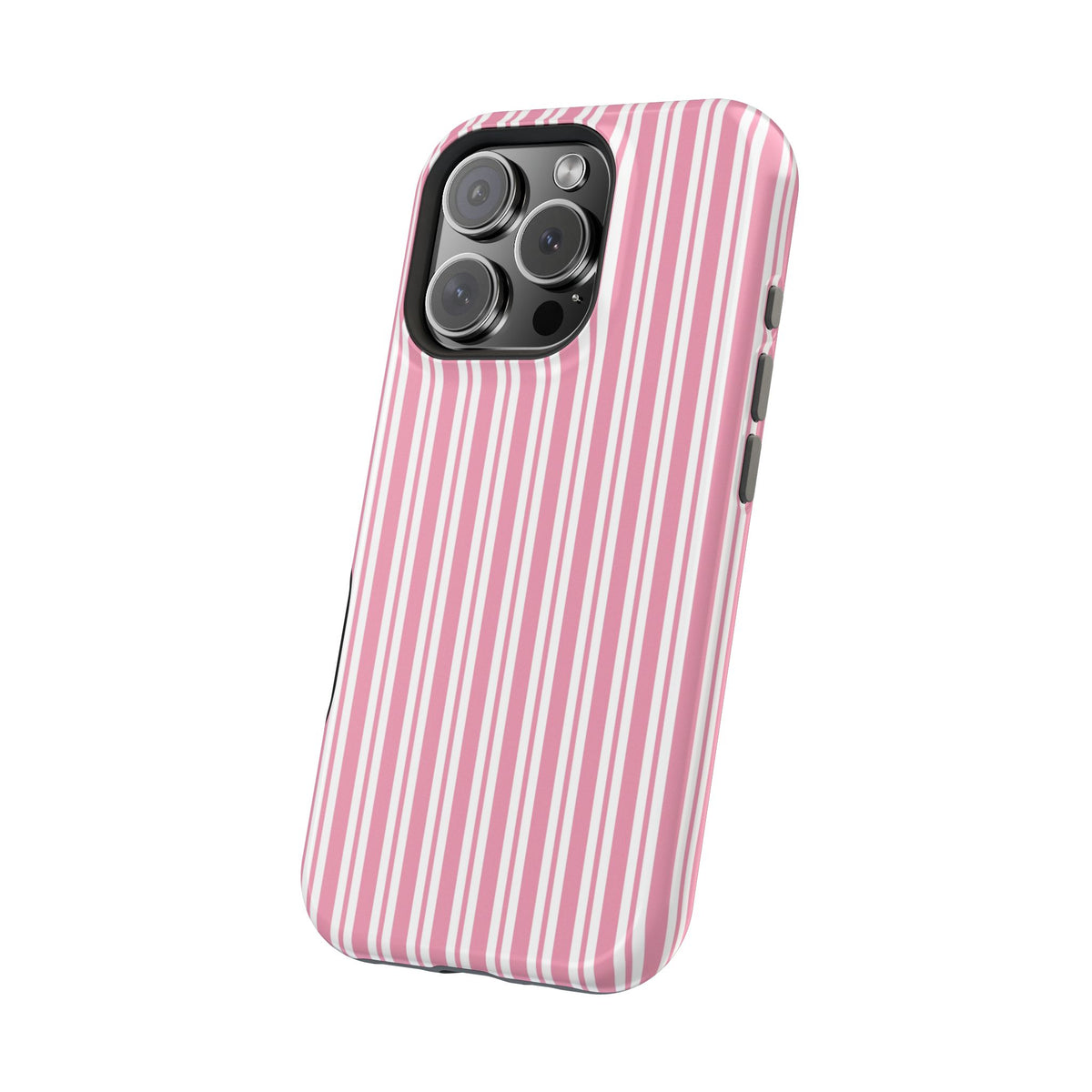 Pink and white stripe phone case for Samsung Galaxy