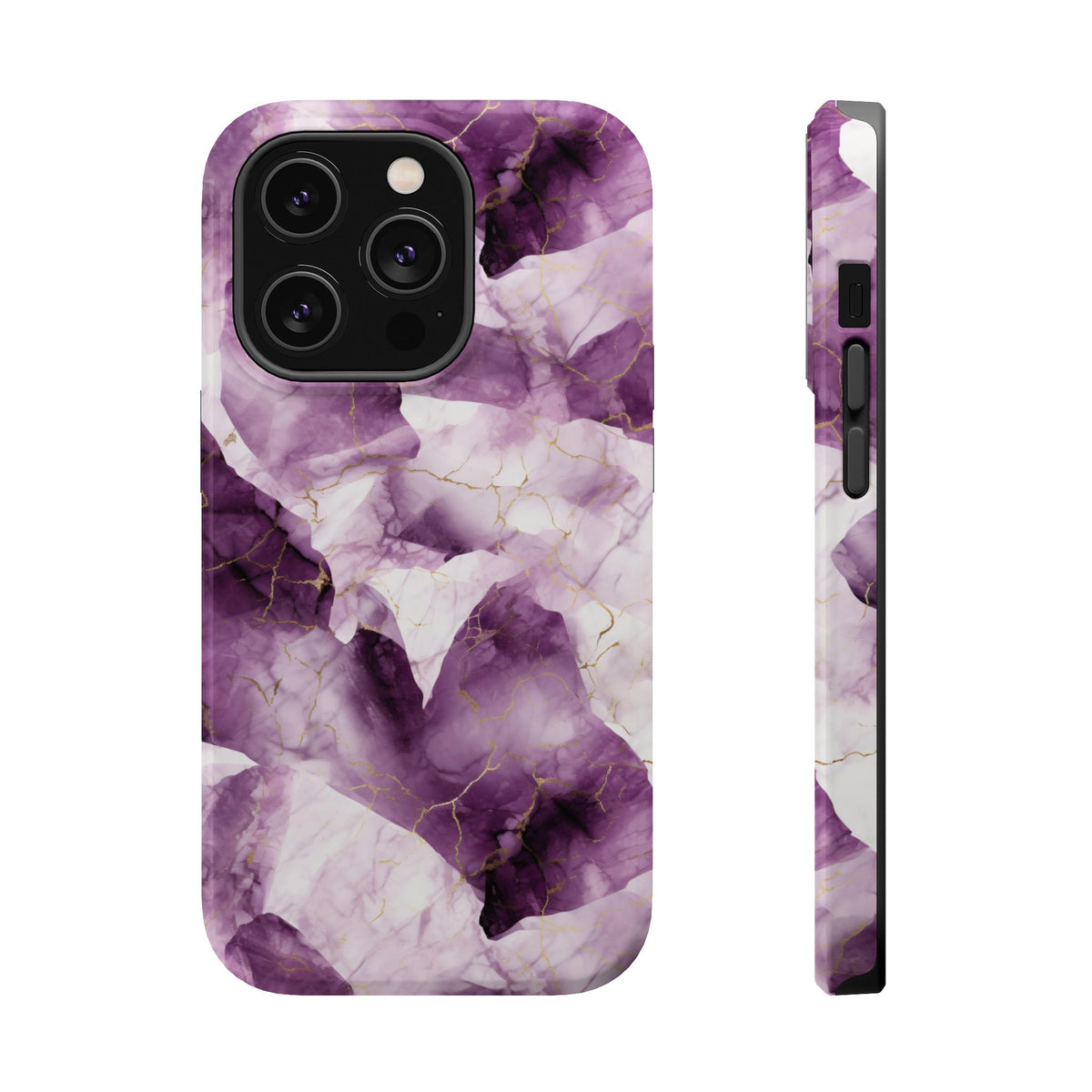 Amethyst marble MagSafe iPhone case — view 15
