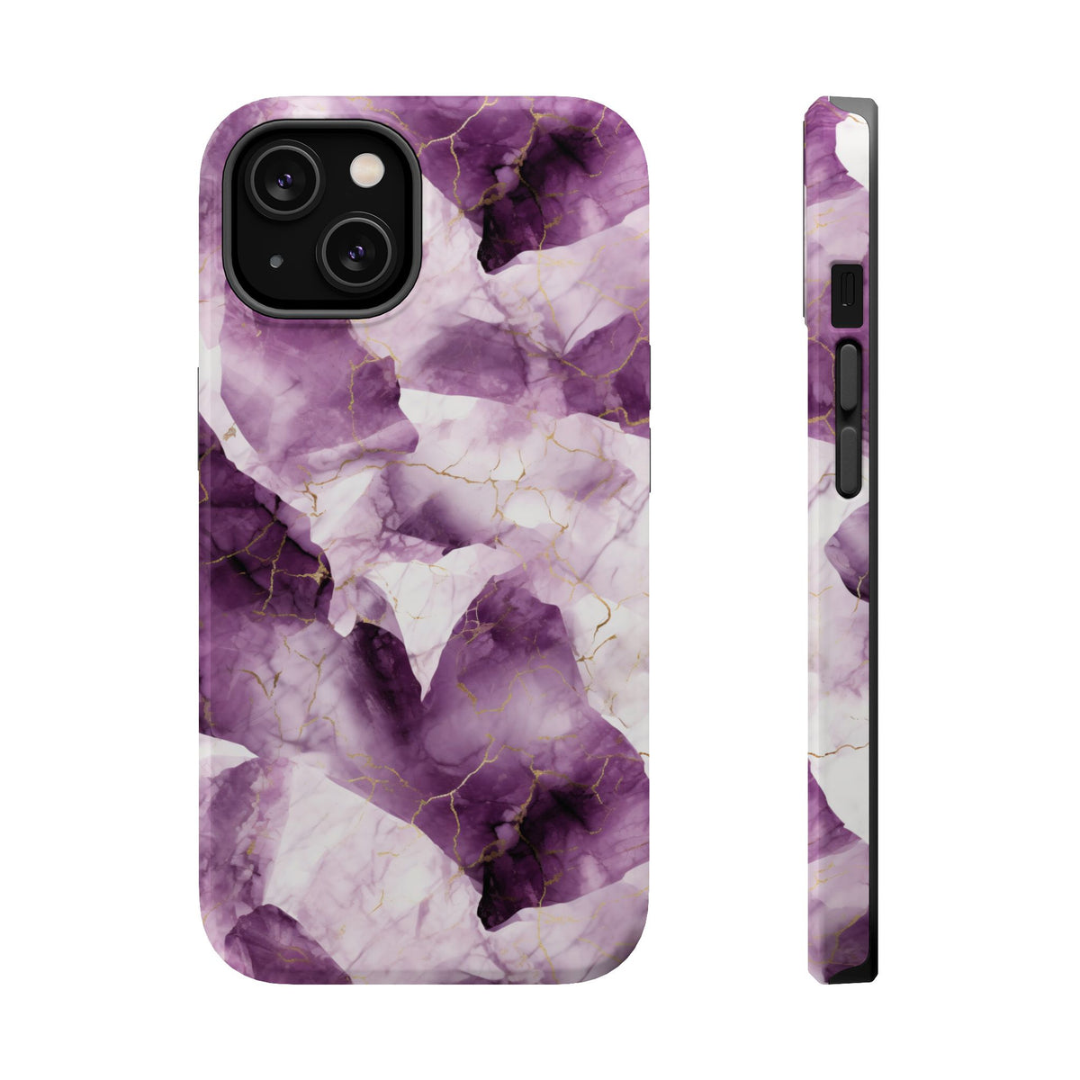 Amethyst marble MagSafe iPhone case — view 14