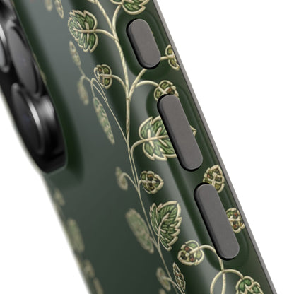 Hop Vine Wreath case shown front and back