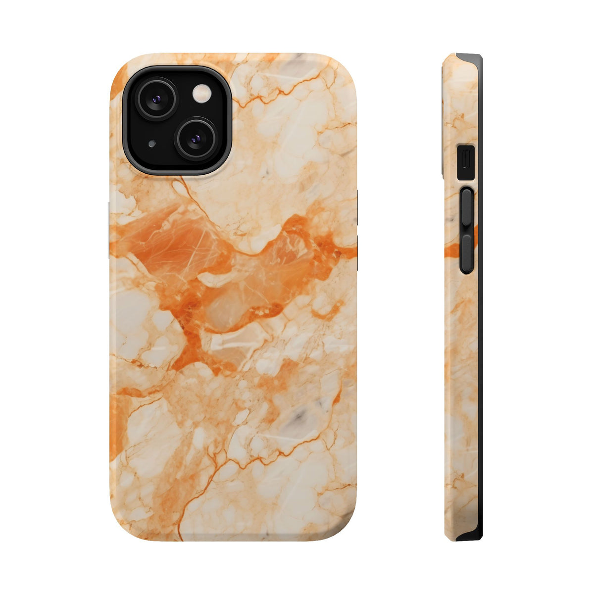 Apricot marble MagSafe iPhone case — view 13